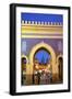 Bab Boujeloud Gate, Fez, Morocco, North Africa-Neil Farrin-Framed Photographic Print