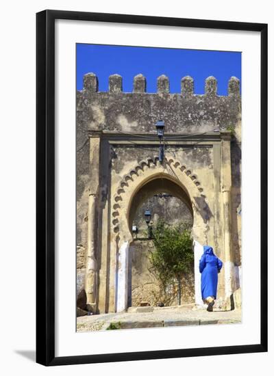 Bab El Assa, Kasbah, Tangier, Morocco, North Africa, Africa-Neil Farrin-Framed Photographic Print