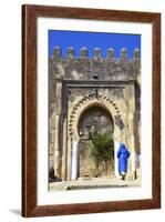 Bab El Assa, Kasbah, Tangier, Morocco, North Africa, Africa-Neil Farrin-Framed Photographic Print