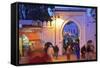 Bab El Fahs at Dusk, Grand Socco, Tangier, Morocco, North Africa, Africa-Neil Farrin-Framed Stretched Canvas