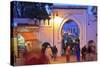 Bab El Fahs at Dusk, Grand Socco, Tangier, Morocco, North Africa, Africa-Neil Farrin-Stretched Canvas