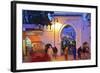 Bab El Fahs at Dusk, Grand Socco, Tangier, Morocco, North Africa, Africa-Neil Farrin-Framed Photographic Print