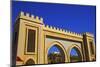 Bab Ijid with Museum of Arms, Fez, Morocco, North Africa, Africa-Neil-Mounted Photographic Print