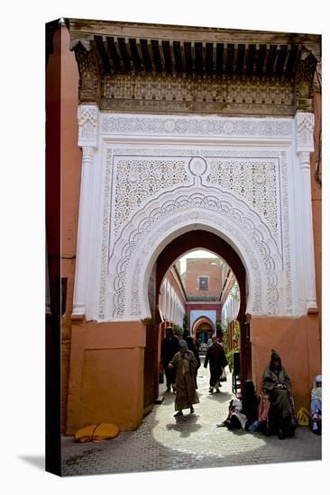 Bab Taghzout, Medina, UNESCO World Heritage Site, Marrakech, Morocco, North Africa, Africa-Guy Thouvenin-Stretched Canvas