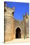 Bab Zaer the Main Gate with Musician, Chellah, Rabat, Morocco, North Africa, Africa-Neil Farrin-Stretched Canvas