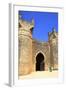 Bab Zaer the Main Gate with Musician, Chellah, Rabat, Morocco, North Africa, Africa-Neil Farrin-Framed Photographic Print