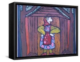 Baba Yaga-Leslie Xuereb-Framed Stretched Canvas