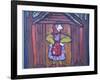 Baba Yaga-Leslie Xuereb-Framed Giclee Print