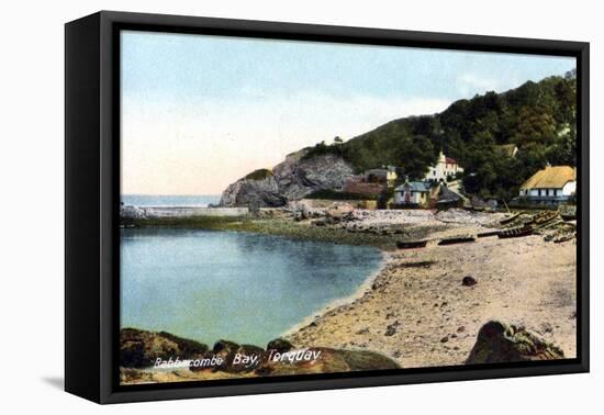 Babbacombe Bay, Torquay, Devon, 20th Century-Francis Frith-Framed Stretched Canvas