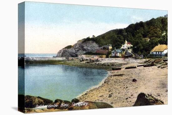Babbacombe Bay, Torquay, Devon, 20th Century-Francis Frith-Stretched Canvas