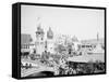 Babbling Brook, Luna Park, Coney Island, N.Y.-null-Framed Stretched Canvas