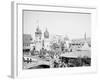 Babbling Brook, Luna Park, Coney Island, N.Y.-null-Framed Photo