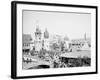 Babbling Brook, Luna Park, Coney Island, N.Y.-null-Framed Photo