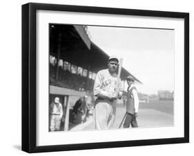 Babe Ruth, 1919-null-Framed Photo