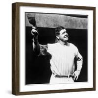 Babe Ruth, American Baseball Player, 1930s-null-Framed Photo