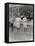 Babe Ruth and Bob Museul, October 18, 1924-Marvin Boland-Framed Stretched Canvas