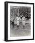 Babe Ruth and Bob Museul, October 18, 1924-Marvin Boland-Framed Giclee Print