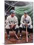 Babe Ruth and Lou Gehrig-Darryl Vlasak-Mounted Giclee Print