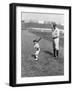 Babe Ruth and Mascot, 1922-null-Framed Photo