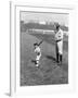 Babe Ruth and Mascot, 1922-null-Framed Photo