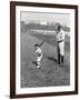 Babe Ruth and Mascot, 1922-null-Framed Photo