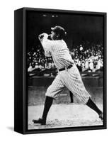 Babe Ruth at Bat, 1920s-null-Framed Stretched Canvas