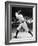 Babe Ruth at Bat, 1920s-null-Framed Art Print