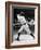 Babe Ruth at Bat, 1920s-null-Framed Art Print