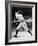 Babe Ruth at Bat, 1920s-null-Framed Art Print