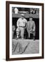 Babe Ruth in a Ny Giants Uniform with Giants Manager John Mcgraw, Oct. 23, 1923-null-Framed Photo