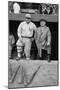 Babe Ruth in a Ny Giants Uniform with Giants Manager John Mcgraw, Oct. 23, 1923-null-Mounted Premium Photographic Print