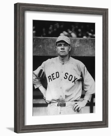 Babe Ruth, Late 1910S-null-Framed Photo