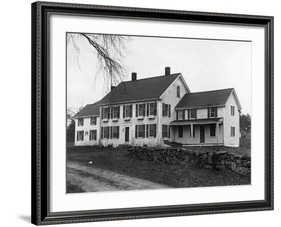 Babe Ruth's Farmhouse--Framed Photographic Print