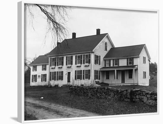 Babe Ruth's Farmhouse-null-Framed Photographic Print