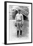 Babe Ruth Stands at Miami Field, March 16, 1920-null-Framed Photographic Print