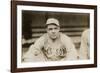 Babe Ruth When He Played for the Boston Red Soxs, Ca. 1919-null-Framed Photo