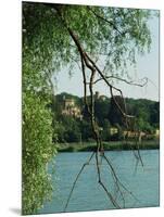 Babelsberg Palace, a Late, Neo-Gothic Work by Schinkel, Seen Across the Havel from Glienicke-Park-Karl Friedrich Schinkel-Mounted Giclee Print