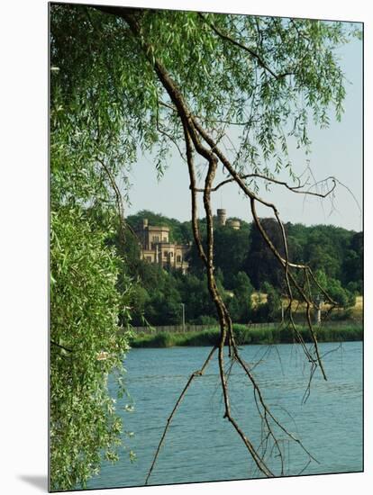 Babelsberg Palace, a Late, Neo-Gothic Work by Schinkel, Seen Across the Havel from Glienicke-Park-Karl Friedrich Schinkel-Mounted Giclee Print