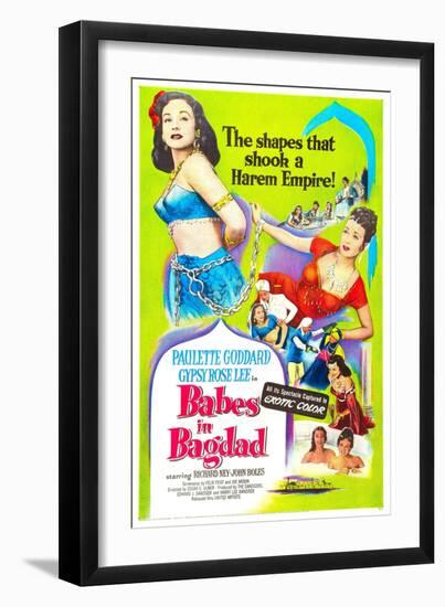 Babes in Bagdad-null-Framed Art Print