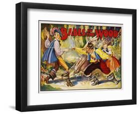 Babes in the Wood Color Print-null-Framed Giclee Print