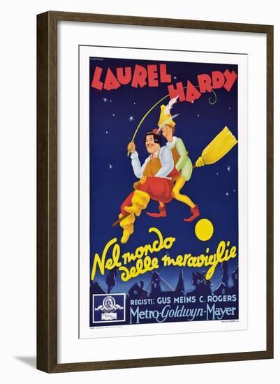 Babes in Toyland (aka March of the Wooden Soldiers Aka Nel Mondo Delle Meraviglie)-null-Framed Art Print