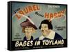 Babes in Toyland, Stan Laurel, Oliver Hardy, 1934-null-Framed Stretched Canvas