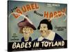Babes in Toyland, Stan Laurel, Oliver Hardy, 1934-null-Stretched Canvas