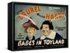 Babes in Toyland, Stan Laurel, Oliver Hardy, 1934-null-Framed Stretched Canvas