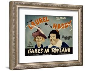 Babes in Toyland, Stan Laurel, Oliver Hardy, 1934-null-Framed Art Print