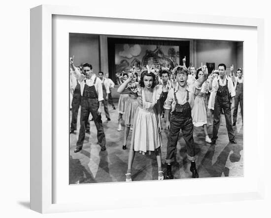 Babes on Broadway, 1941-null-Framed Photographic Print