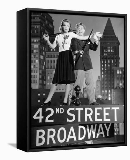 Babes on Broadway-null-Framed Stretched Canvas