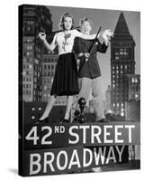 Babes on Broadway-null-Stretched Canvas
