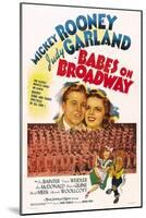 Babes on Broadway-null-Mounted Art Print