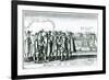 Babington with His Complices in St. Giles Fields-null-Framed Giclee Print